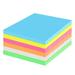 Meuva Transparent Sticky Notes Coloured Sticky Notes 75x75mm 3in X 3in Waterp-roof Sticky Notes 300PCS 4x6 Sticky Notes Lined Color Lined Paper Cute Sticky Notes for Teachers