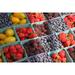 Farmers Market Market Fresh Berries Farmers Fruit - Laminated Poster Print - 12 Inch by 18 Inch with Bright Colors and Vivid Imagery