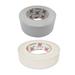 2 Pcs 25M Waterproof Dual-sided Tape White Color Strong Adhesive Cloth Duct Tape DIY Cloth Stage Carpet Floor Tape (15mm 20mm Style)