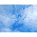 Wind Cloud Blue Fly Nature Flight Air White Sky - Laminated Poster Print - 12 Inch by 18 Inch with Bright Colors and Vivid Imagery