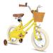 JOYSTAR Girls Bike for 2-12 Years Old Toddlers and Kids 12 14 16 Kids Bike with Training Wheels & Basket 20 Inch Kid s Bicycle with Kickstand Retro Style Bikes