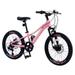 20 inch Mountain Bike for Girls and Boys 7-Speed Bike Pink