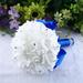 Artificial Flowers Plants Crystal Rose Pearl Bridesmaid Wedding Bouquet Bridal Artificial Silk Flower Blue Artificial Christmas Tree Artificial Christmas Tree With Lights