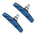 1 Pair of Mountain Road Cycling Bike V Brake Pads Braking Shoes Blocks Cycling Accessories for MTB V-brake System (Blue)