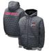 Men's Franchise Club Gray Ohio State Buckeyes Honeycomb Fleece Full-Zip Hoodie Jacket