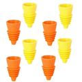 MSJUHEG Fly Trap Fruit Fly Trap 8 Packs Fruit Fly Traps For Kitchens Fruit Fly Trap Indoor House Fly Trap Indoor Fly Traps Outdoor D