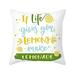 Meuva Lemon Summer Home Sofa Cover Decorative Cushion Pillowcase Percale Pillowcase Pillows for Couch Silk Pillowcase Silk