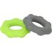 Green Exerciser Ring Gray Strength Ring Skin Friendly Elastic 2pcs Silicone Squeezer for Finger Rehabilitation Training