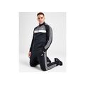 adidas Badge of Sport Colour Block Fleece Tracksuit - Black - Mens