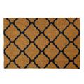 Trellis Design PVC & Coir Doormat - 39 x 59cm