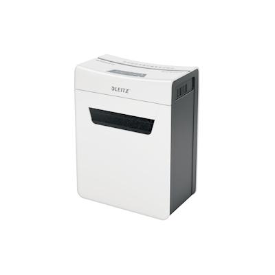 Leitz IQ 8X Premium Aktenvernichter Sicherheitsstufe P4 fürs Büro und Zuhause, Partikelschnitt, 9-8 Blatt (70-80 g/m²), 14 Liter Behälter Image