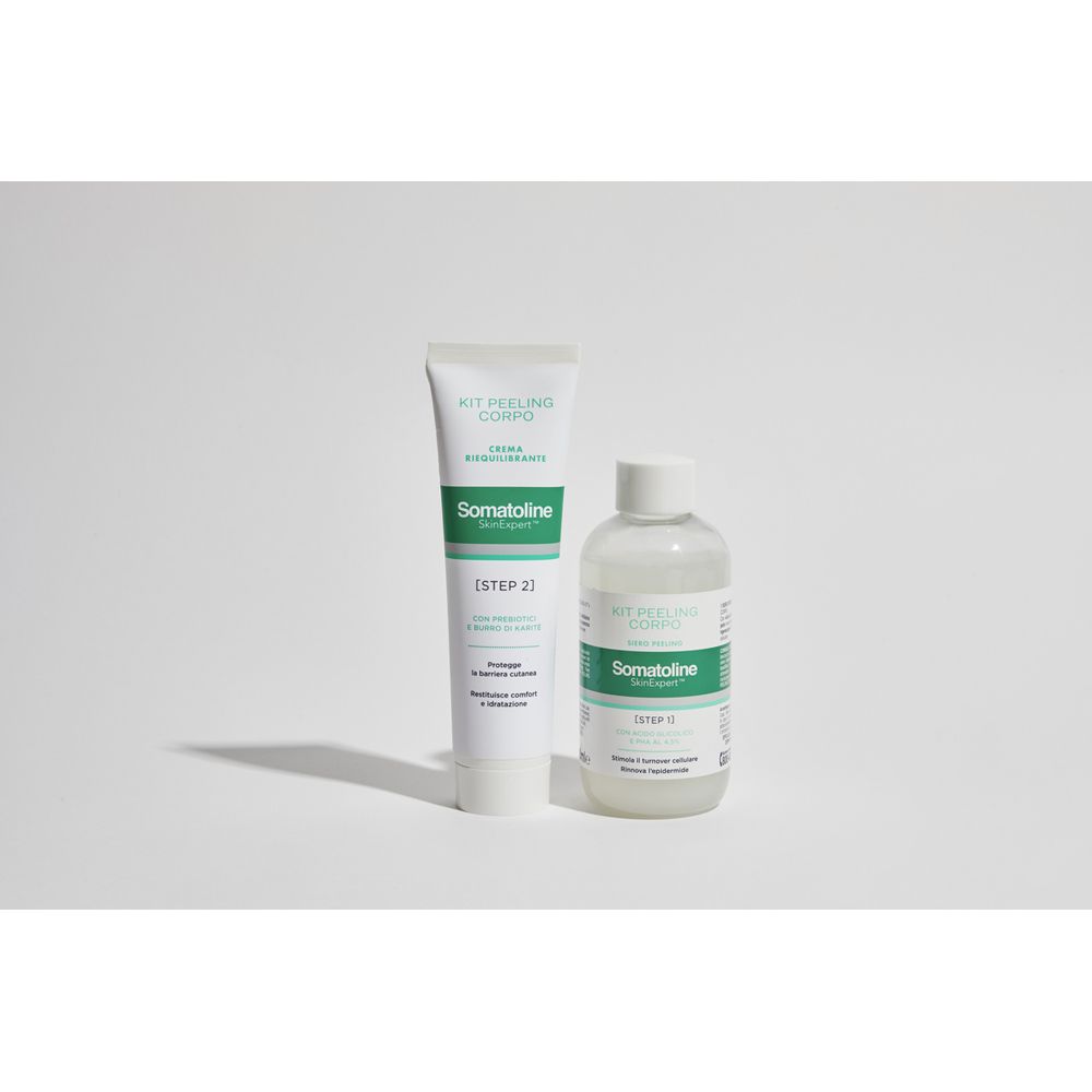 Somatoline SkinExpert Kit Peeling Corpo, Siero e Crema Set
