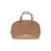 Joy & Iman Satchel: Pebbled Tan Solid Bags