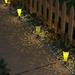 EKQ Low Voltage Solar Powered Integrated LED Pathway Light Plastic in Black | 12 H x 3.3 W x 3.3 D in | Wayfair Conelight=6PK-merryshop