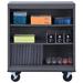 WFX Utility™ Otisfield 24 Gauge Steel Single Storage Cabinet ( 42" H x 36" W x 18" D ) in Gray/Black | 42 H x 36 W x 18 D in | Wayfair