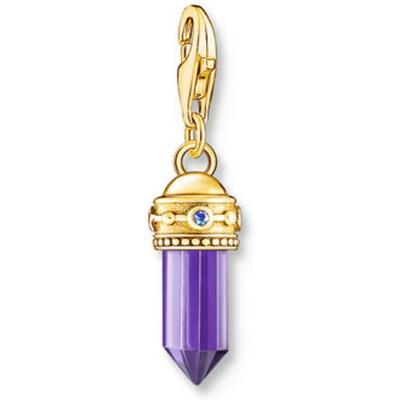 Thomas Sabo Charm 925er Silber gold, violett Damen Image