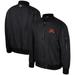 Men's Colosseum Black Minnesota Golden Gophers Full-Zip Bomber Jacket