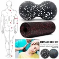 Balle de massage en forme d'arachide relaxation musculaire massage des points d'acupuncture pour