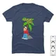 T-shirt avec Logo Gilligan Island 100% coton Radio film chanson Logo Land Log Ill Go