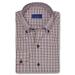 Classic Fit Plaid Supima® Cotton Poplin Dress Shirt