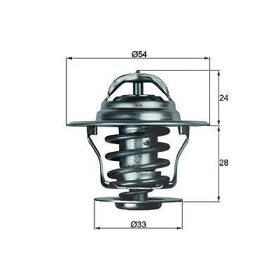 Mahle Thermostat, Kühlmittel [Hersteller-Nr. TX1192D] für Bedford, Opel, Vauxhall Image