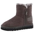 Winterboots TOM TAILOR Gr. 42, grau Damen Schuhe Winterboots Snowboots Plateaustiefeletten