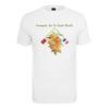 T-Shirt MISTERTEE "MisterTee Herren Orangerie Tee", Herren, Gr. XXL, weiß, 100% Baumwolle, bedruckt, casual, regular fit, U-Boot-Ausschnitt, Kurzarm, Shirts