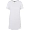 Shirtkleid URBAN CLASSICS "Urban Classics Damen Ladies Recycled Cotton Boxy Tee Dress" Gr. 4XL, US-Größen, weiß (white) Damen Kleider Freizeitkleider