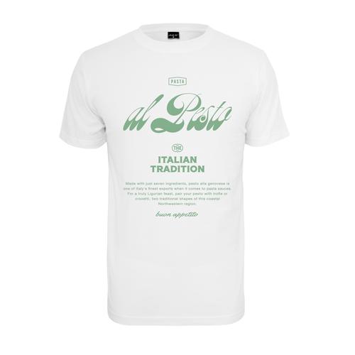 „Kurzarmshirt MISTERTEE „“Herren Al Pesto Tee““ Gr. XS, weiß (white) Herren Shirts T-Shirts“