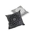 Schmuckset URBAN CLASSICS "Unisex Bandana Print Cushion Set" Gr. one size, schwarz-weiß (black, white) Damen Schmuck-Sets URBAN CLASSICS