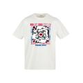 Kurzarmshirt UPSCALE BY MISTER TEE "Herren Red Hot Chilli Peppers Oversize Tee" Gr. XL, weiß (white) Herren Shirts T-Shirts