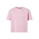 T-Shirt URBAN CLASSICS "Damen Girls Organic Oversized Pleat Tee" Gr. 122/128, pink (girlypink) Mädchen Shirts T-Shirts