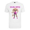 T-Shirt MISTERTEE "MisterTee Herren Dead Idols Tee", Herren, Gr. XXL, weiß, 100% Baumwolle, bedruckt, casual, regular fit, U-Boot-Ausschnitt, Kurzarm, Shirts