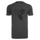 T-Shirt MERCHCODE "T-Shirt Blasted Tee" Gr. XL, grau (charcoal) Herren Shirts T-Shirts