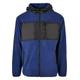 Winterjacke URBAN CLASSICS "Urban Classics Herren Hooded Micro Fleece Jacket" Gr. 5XL, blau (spaceblue) Herren Jacken Übergangsjacken