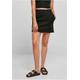 Sommerrock URBAN CLASSICS "Damen Ladies Organic Terry Mini Skirt" Gr. L, schwarz (black) Damen Röcke