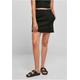Sommerrock URBAN CLASSICS "Damen Ladies Organic Terry Mini Skirt" Gr. XXL, schwarz (black) Damen Röcke
