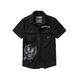 Langarmhemd BRANDIT "Herren Motörhead Vintage Shirt 1/2 sleeve" Gr. 7XL, US-Größen, schwarz Herren Hemden Oberhemden