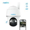 REOLINK 4MP 3G/4G LTE Outdoor Wireless Battery-Powered Security Camera Smart Person/Vehicle Detection 355Â°/140Â° Pan &Tilt 2-Way Talk Go PT Series PTCam ProHD -US Version