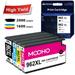 962XL 962 Ink Cartridges Replacement for HP Printer Ink 962 XL 962XL Combo Pack for HP OfficeJet Pro 9015 9010 9025 9020 9018 Printer (Black Cyan Magenta Yellow 4 Pack)