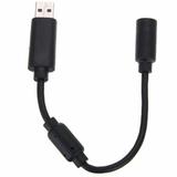 Deyuer USB Breakaway Extension Cable Cord Adapter for Xbox 360 Wired Gamepad Controller