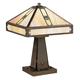 Arroyo Craftsman Pasadena 16 Inch Table Lamp - PTL-11E-GW-RB