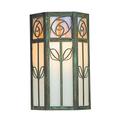 Arroyo Craftsman Saint Clair 12 Inch Tall 1 Light Outdoor Wall Light - SCW-12-TN-RB