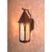 Arroyo Craftsman Saint George 25 Inch Tall 1 Light Outdoor Wall Light - SGB-10-CR-MB