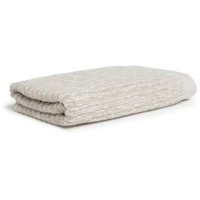 Duschtuch MÖVE, beige (natur cashmere), B:80cm L:150cm, Walkfrottier, Obermaterial: 85% Baumwolle, 10% Viskose, 5% Leine