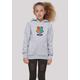 Kapuzenpullover F4NT4STIC "Harry Potter Hogwarts Junior Crest" Gr. 110/116, grau (heather grey) Mädchen Pullover