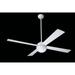 Modern Fan Company Ball 42 Inch Ceiling Fan - BAL-GW-42-WH-NL-003