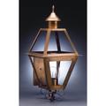 Northeast Lantern Boston 25 Inch Tall 3 Light Outdoor Wall Light - 1011-DAB-LT3-CSG