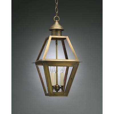 Northeast Lantern Boston 23 Inch Tall 3 Light Outdoor Hanging Lantern - 1012-AC-LT3-CSG