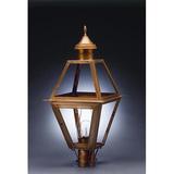 Northeast Lantern Boston 27 Inch Tall 3 Light Outdoor Post Lamp - 1013-AC-LT3-FST